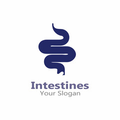 Intestine human Logo Collections digestion Organ medical