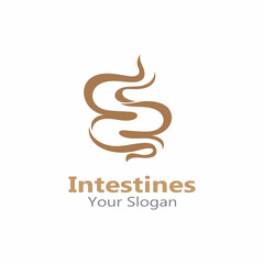 Intestine human Logo Collections digestion Organ medical