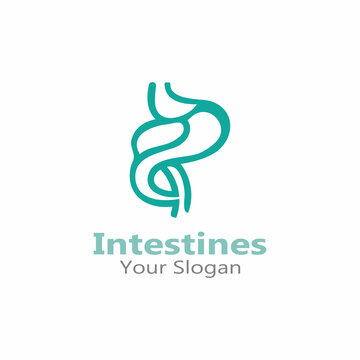 Intestine human Logo Collections digestion Organ medical