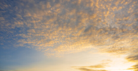 sunrise sky with dramatic clouds
