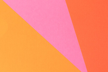 modern orange, yellow and pink paper background
