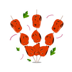 Barbecue party vector
