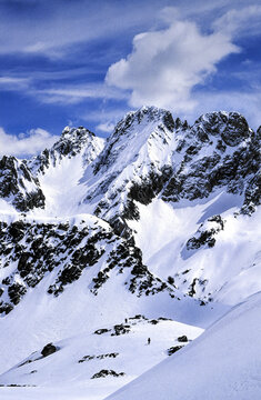 Tucas de Ixeia(2835).Valle de Perram&oacute;.Cordillera Pirenaica. Huesca. Espa&ntilde;a.