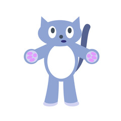 cat ready to hugs