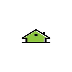 natural green house vector illustration design