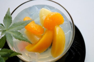 デザート　フルーツかんてん　