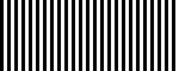 Black and white stripes pattern. Vector illustration