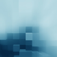 light blue abstract background block or cubes texture pattern new technology background