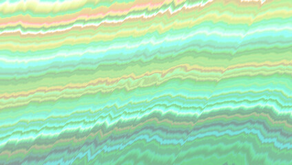 Obraz premium Illustration created by computer program. It is a wavy line from left to right, top to bottom, with beautiful patterns. Make objects inside stand out Simulates a shallow depth of field by creating a b