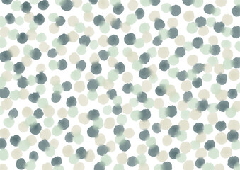 水玉　水彩　背景