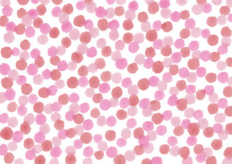 水玉　水彩　背景