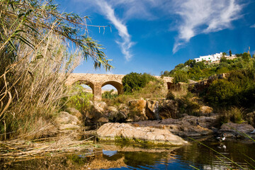Pont Vell.Rio de Santa Eulària. Santa Eulària des Riu. Ibiza.Balearic islands.Spain. © Tolo