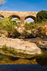 Pont Vell.Rio de Santa Eulària. Santa Eulària des Riu. Ibiza.Balearic islands.Spain. © Tolo