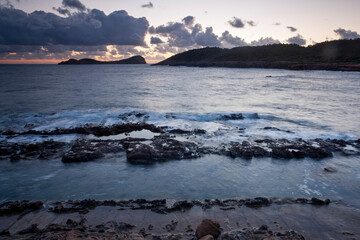 Islote de Tagomago y punta d´En Valls.Es Pou D`Es Lleó. sant Carles de Peralta. Es Amunts.Ibiza.Balearic islands.Spain.