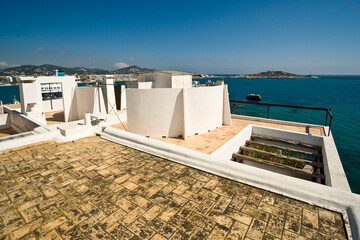 Casa Broner,Construida por el arquitecto y pintor Erwin Broner en 1960.Sa Penya. Ibiza.Balearic islands.Spain.