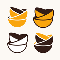 pile of bowls icon