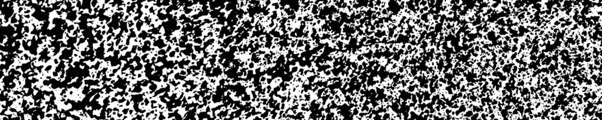 Obraz na płótnie Canvas Black Grainy Texture Isolated On White. Panoramic Background. Dust Overlay. Dark Noise Granules. Wide Horizontal Long Banner For Site. Vector Illustration, EPS 10.