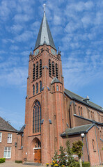 Fototapeta na wymiar Historic church in the center of Nijverdal, Netherlands