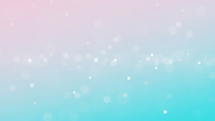 concept abstract of defocus blur bokeh pastel pink and blue background. 3d render 