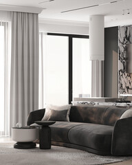 modern living room interior