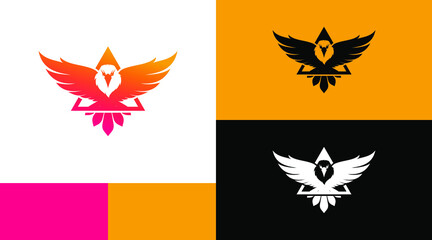 Flying Eagle Logo Design 