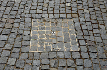 The connection of the decoration lights is a cable through the cover where the electricity...