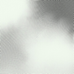 Abstract Modern Background with Halftone and Black White Color