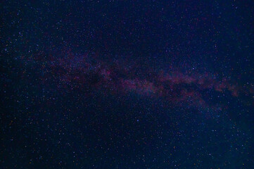 Stars on background of the night starry sky. Milky Way, galaxies and universes on a dark blue...