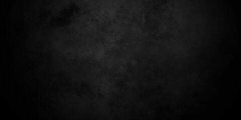 Dark black color grungy cracked wall texture backdrop background with space for text or image. Stone black texture background. Dark cement, concrete grunge.
