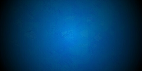 Blue watercolor background with wall grungy backdrop border and old vintage grunge texture, marbled blue painted background illustration.