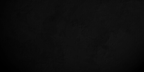 Black stone concrete texture background anthracite panorama. Panorama dark grey black slate background or texture.	
