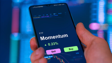 Invest in ETF momentum, an investor buys or sells an etf fund.