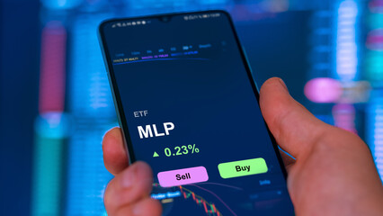Invest in ETF MLP, an investor buys or sells an etf fund mlp.