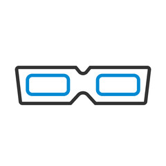 3d Goggle Icon