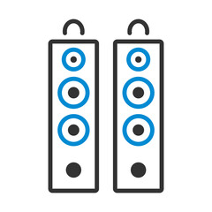 Audio System Speakers Icon