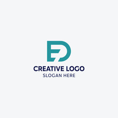 Obraz premium CREATIVE LOGO E/D