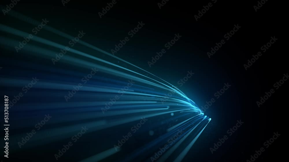 Poster abstract glowing 3d light strokes background/ 4k animation of an abstract wallpaper background of gl
