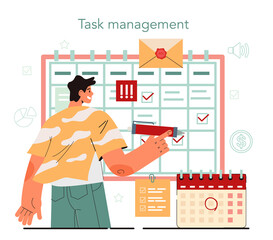 Management concept. Successful strategy, motivation and leadership.