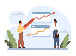 Discrimination concept. Bias in society, different people inequality.