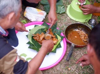 person preparing food