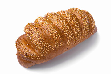 Wheat bread with sesame seeds