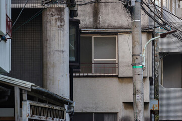Fototapeta na wymiar 日本の東京港区赤坂4丁目の風景