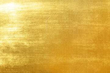 Gold abstract background or texture and gradients shadow horizontal shape