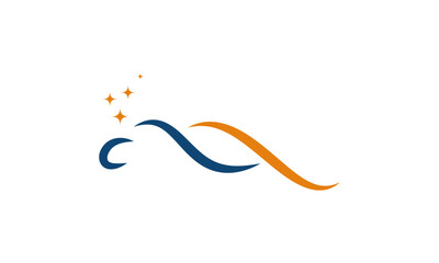 snooring and sleep logo, Massage spa woman logo 