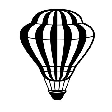 recommend clip art: Airship dirigible, blimp. Transport detailed simple style logo icon vector illustration isolated