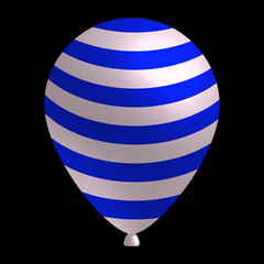 realistic balloon 3d, colorful flying helium balloons bright glossy isolated vector illustration for holiday party celebration decoration.