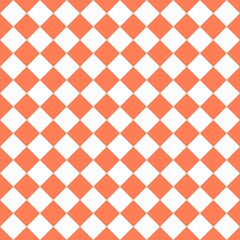 orange checkered seamless geometric pattern,transparent background,square backdrop,checked pattern vector,illustration.