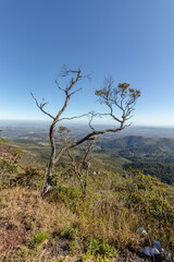 Obraz na płótnie Canvas natural landscape of Serra da Piedade, in the city of Caeté, State of Minas Gerais, Brazil