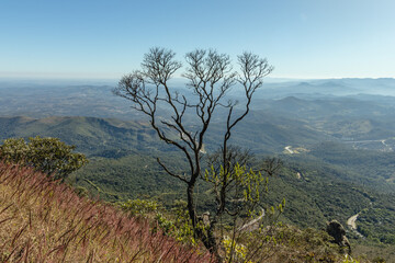Obraz premium natural landscape of Serra da Piedade, in the city of Caeté, State of Minas Gerais, Brazil