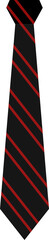 Neck tie clipart design illustration